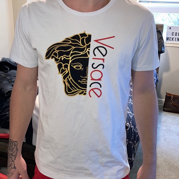 White Versace t shirt - Picture 1 of 4